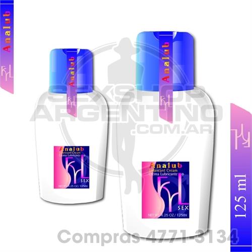 - Crema Lubricante Anal Lub - CR ANAL125 - Crema Lubricante Anal Lub